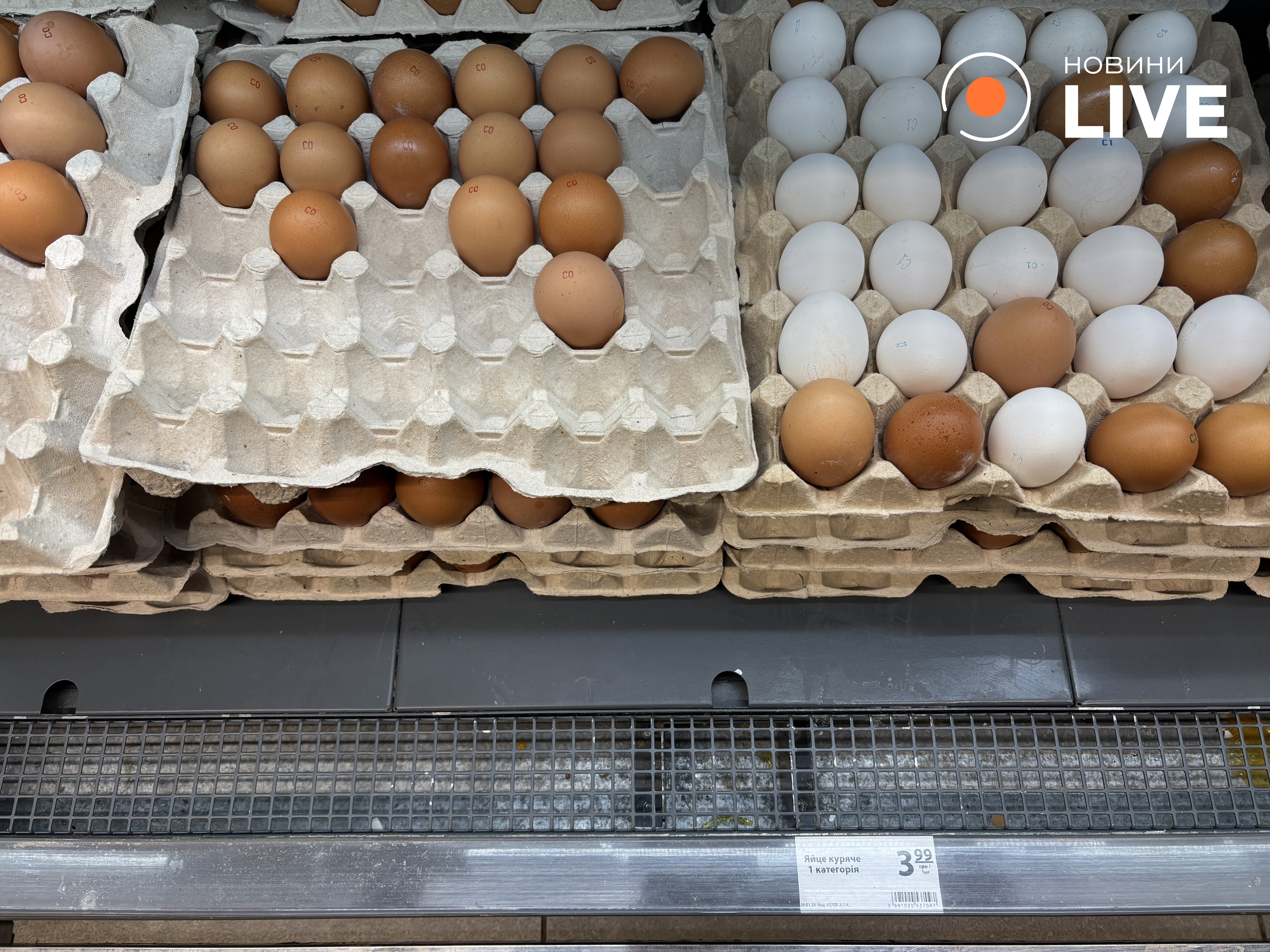 Куриные яйца в АТБ
