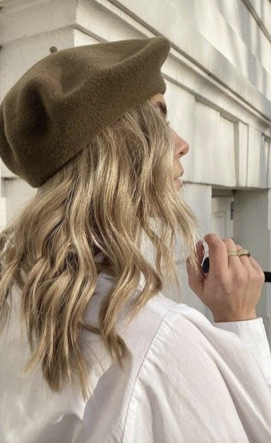 Берет имеет роскошный вид этой зимой